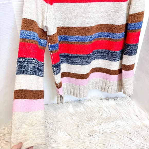 Caslon Striped Crewneck Sweater - Picture 4 of 10